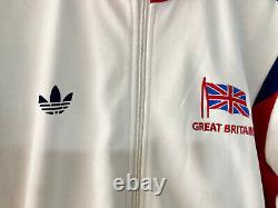 Mens Adidas Great Britain Jacket Original Rare Vintage Retro Sport XL