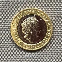 Misprinted Rare Two Pound Coin 2016 Roman Britannia Portrait