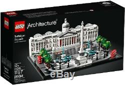 NEW LEGO Architecture Landmark 21045 Trafalgar Square London Great Britain RARE