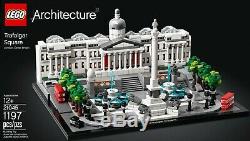 NEW LEGO Architecture Landmark 21045 Trafalgar Square London Great Britain RARE