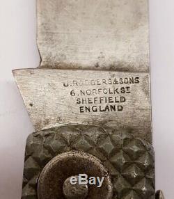 Near Mint Rare WW2 British Navy Army Jack Knife J. Rodgers & Son Sheffield 1943