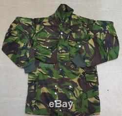 New RARE British Army Issue Vintage DPM Woodland Sniper Smock 160/88 Small S