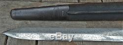 New Zealand ONLY Issue SAWBACK SWORD Extension Snider Carbine Very RARE 1st Type