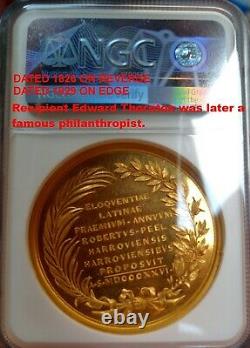 Ngc Ms62 1826 18 Ducats Gold Great Britain Wyon Royal Mint Original-very Rare