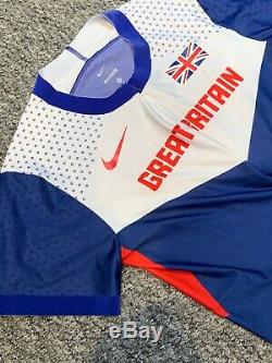 Nike Pro Elite Great Britain Speedsuit, Large/Medium, Rare, Sprint Suit, RaceDay