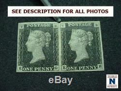 NobleSpirit (TH1) Very Rare GREAT BRITAIN O1 Pair GEM XF =$70,000 withCert