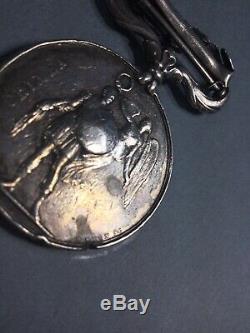 Original 1854 British Victorian Crimea Medal with Sebastol Ribbon Holder RARE