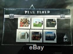 PINK FLOYD Rare Royal Mail Stamps SET. Unopened Mint New