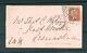 Plate 225 1d Red Plate On Cover Omagh (ireland) Rare Item (d037)