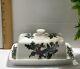 Portmeirion The Holly And The Ivy Covered Butter Dish Great Britain England Rare