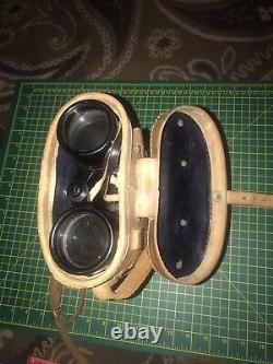 Pre WW2 1939 Ross of London Binoculars with Case more rare than Carl Zeiss WW1-2