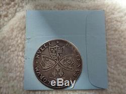 RARE 1630 Great Britain Birth of Prince Charles II silver medal England