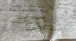 RARE 1759 Vellum UK Tripartite Indenture-Stamps Wax Seal-Great Britain England