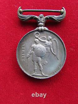 RARE 1854 GREAT BRITAIN UK Queen VICTORIA CRIMEA Russia War Silver SERVICE Medal