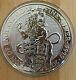 Rare 2017 Queen's Beast Lion 10 Oz Silver Bu Coin Uk Great Britain First Coin