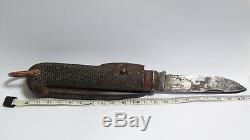 RARE Britain Military WWII / WW2 Army A. IBBITT SHEFFIELD Folding Pocket Knife