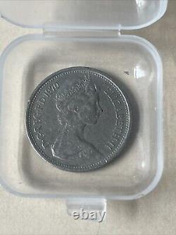 RARE Great Britain 5 New Pence 1970 Elizabeth II Coin