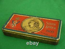 RARE Queen Victoria South Africa 1900 Boer War ARMY Chocolate Tin + CONTENT
