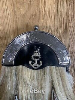 RARE RG Lawrie Bagpipe Gordon Highlanders Scottish Regiment Horse Hair Sporran