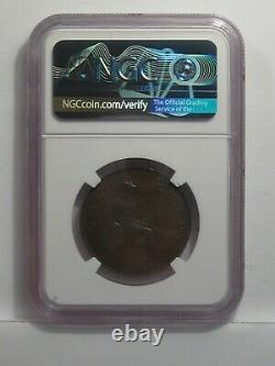 RARE Unc 1918 KN Penny. Great Britain. NGC MS62 BN
