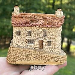 RARE Vintage Lilliput Lane Drapers Great Britain Handmade Mini Painted House