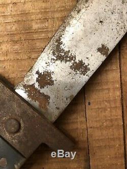 RARE Vintage WWII Era RAF British Folding Machete