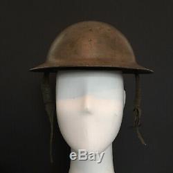 RARE WW2 British Argyll & Sutherland Highlanders Flashed Mk2 Tommy Helmet Desert