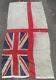 Rare! Wwi British/great Britain/england Navy Flag 9x4 Feet Size