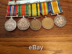 RARE WWI British Territorial Service Medals(Miniature Included). Royal Engineers