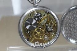 RARE Zenith Swiss Made Royal Navy UK Great Britain WWII Pocket Deck Watch