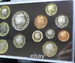ROYAL MINT 2009 PROOF UK GREAT BRITAIN Coin Set Rare KEW GARDENS 50p Deluxe case