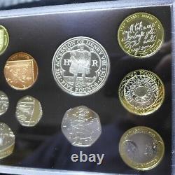 ROYAL MINT 2009 PROOF UK GREAT BRITAIN Coin Set Rare KEW GARDENS 50p Deluxe case