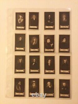 Rare 100 Cigarette Cardsgreat Britain -1920+ Celebrities+autographs#3661