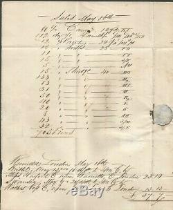 Rare 16th May 1840 4 Margin Penny Black Preston To Manchester With Cert C. £3500