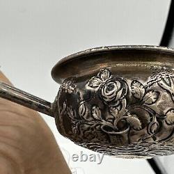 Rare 1718 Great Britain George I Gold 1/4 Guinea Coin In A Toddy Punch Ladle