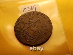 Rare 1794 Great Britain Liverpool Half Penny Token
