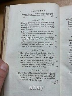 Rare 1799 History Of Great Britain 1485-1547 Robert Henry Vol 12 Book (p5)