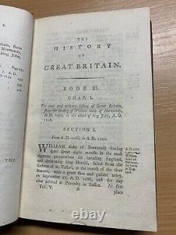 Rare 1800 History Of Great Britain 1066-1216 Robert Henry Vol 5 Book (p5)