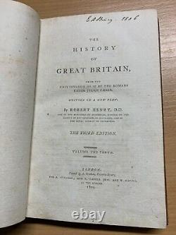 Rare 1800 History Of Great Britain 1399-1485 Robert Henry Vol 10 Book (p5)