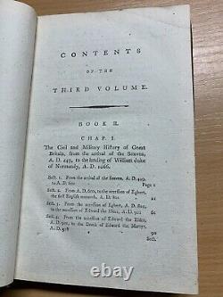 Rare 1800 History Of Great Britain 449-1066 Robert Henry Vol 3 Book (p5)