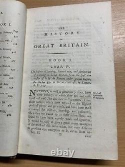 Rare 1800 History Of Great Britain 55 Bce-449ad Fold Out Maps Vol 2 Book (p5)