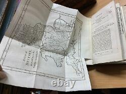Rare 1800 History Of Great Britain 55 Bce-449ad Fold Out Maps Vol 2 Book (p5)