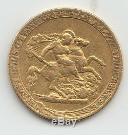 Rare 1818 George III Gold Sovereign Great Britain
