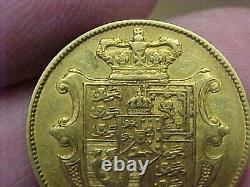 Rare 1832 Great Britain Gold Sovereign William IV 2nd Bust S-3829b Km-717 Shield