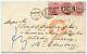 Rare 1859 Cover Cardiff To St Petersburg, Russia, With Strip 3 X 4d Carmine
