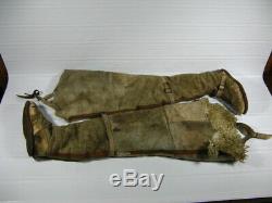 Rare 1918 Original WWI British Royal Flying Corps FUG Boots WOW
