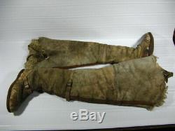 Rare 1918 Original WWI British Royal Flying Corps FUG Boots WOW