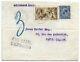 Rare 1919 Express Airmail Cover To France With Bw 2/6 Pale Brown Seahorse + 2½d
