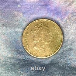 Rare 1992 Great Britain 10p Coin Authentic Elizabeth II Collectible