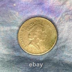 Rare 1992 Great Britain 10p Coin Authentic Elizabeth II Collectible